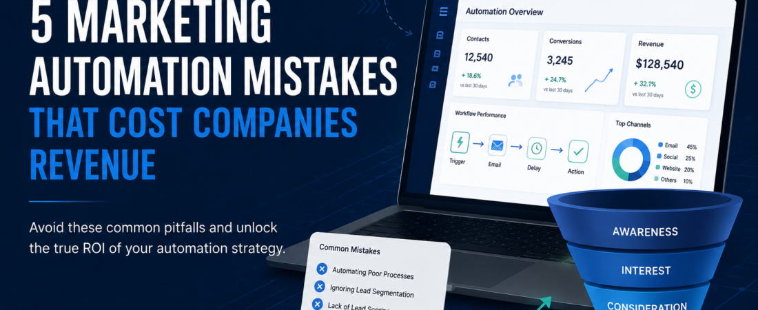5 Marketing Automation Mistakes That Cost Companies Revenue